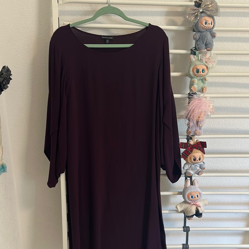 Elegant Plum Dress